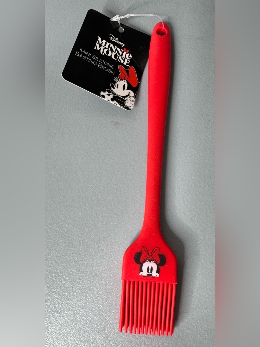 Disney Minnie Mouse themed Red mini Silicone Basting Brush cute